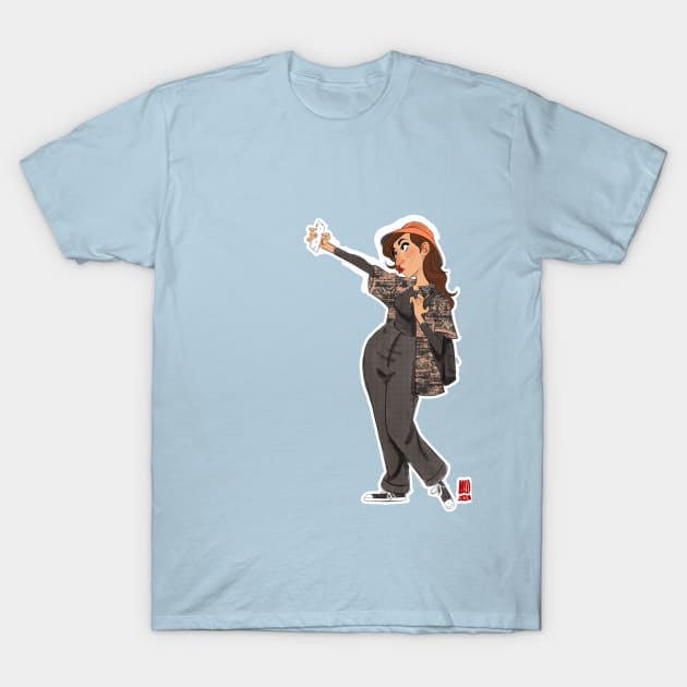 selfie T-Shirt by Saeidshabani